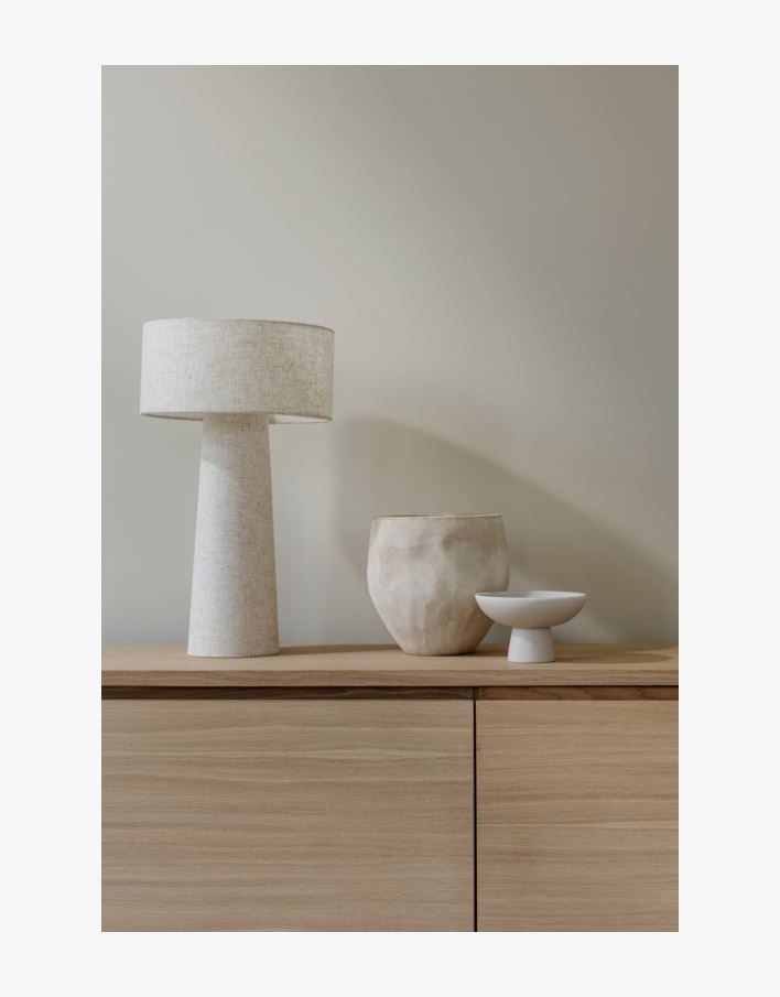 Bordslampa beige - 30x30x51 cm beige - 1