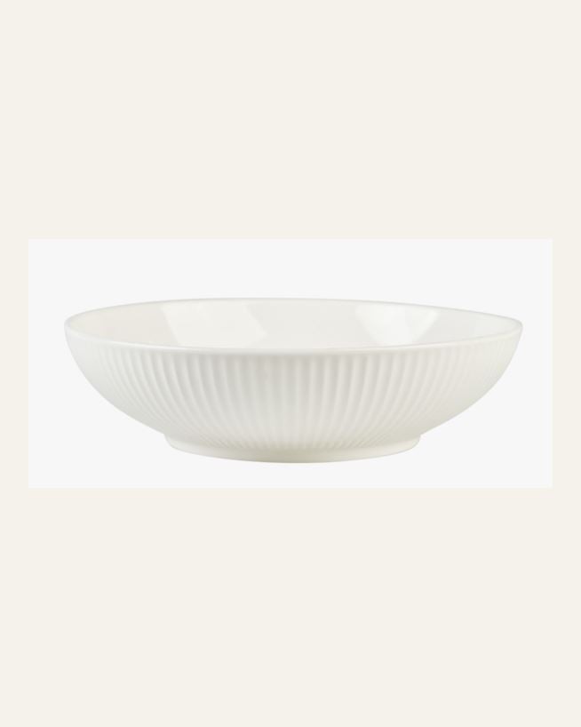 Skål vit - ø20 h 5,3cm vit - 1