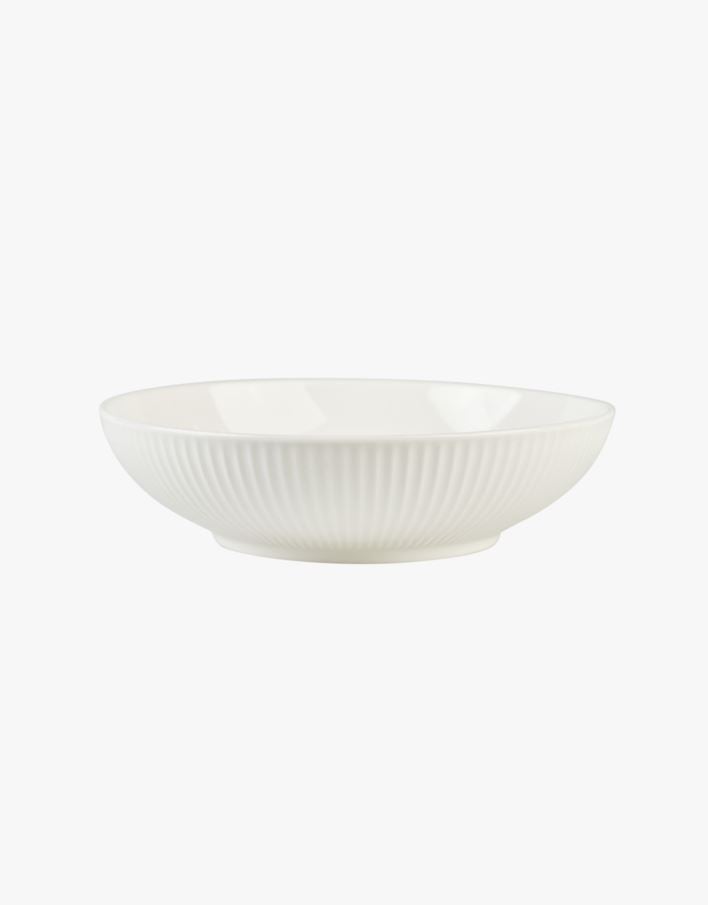 Skål vit - ø20 h 5,3cm vit - 1