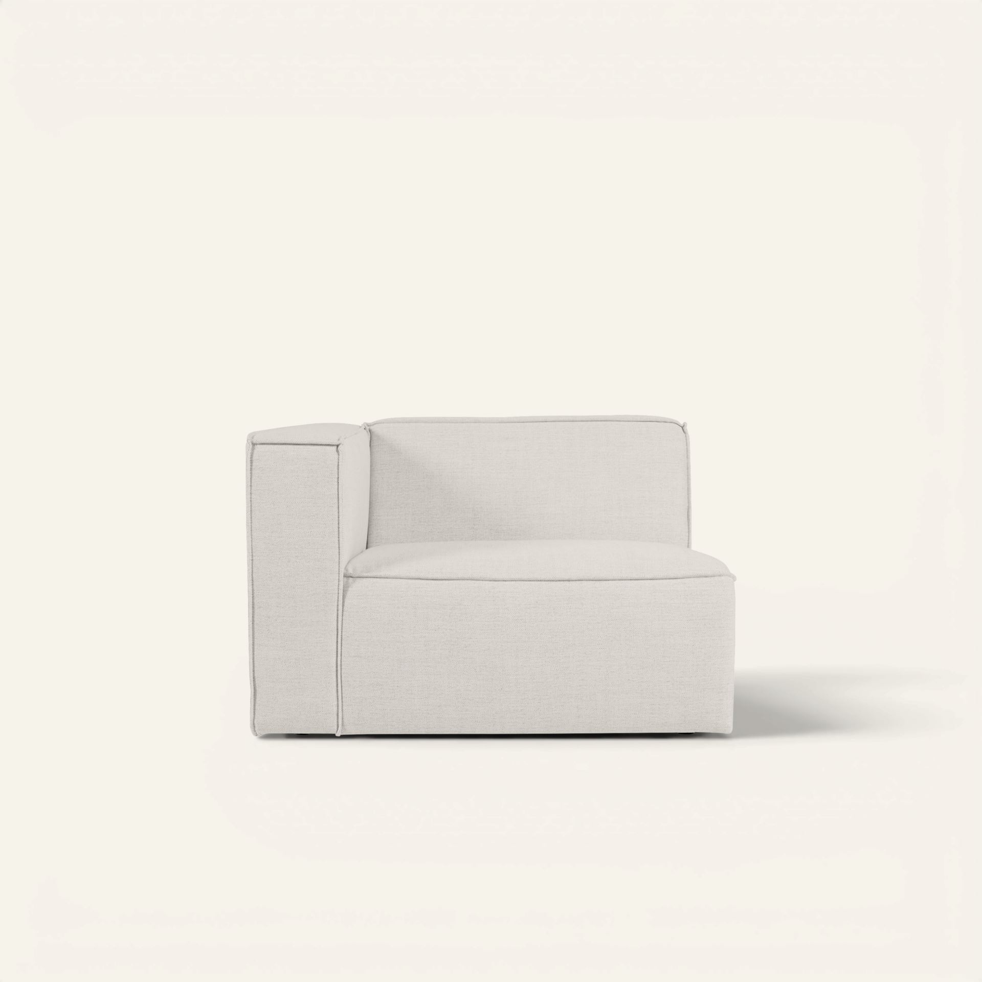 Modul 1,5-sits med vänster armstöd natur - 110x93x73 cm natur - 1