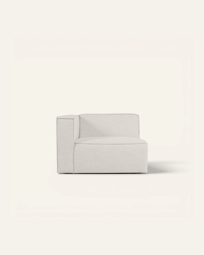 Modul 1,5-sits med vänster armstöd natur - 110x93x73 cm natur - 1