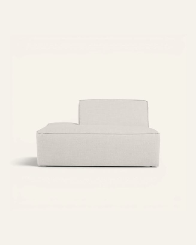 Modul öppen ände vänster natur - 134x93x73 cm natur - 1