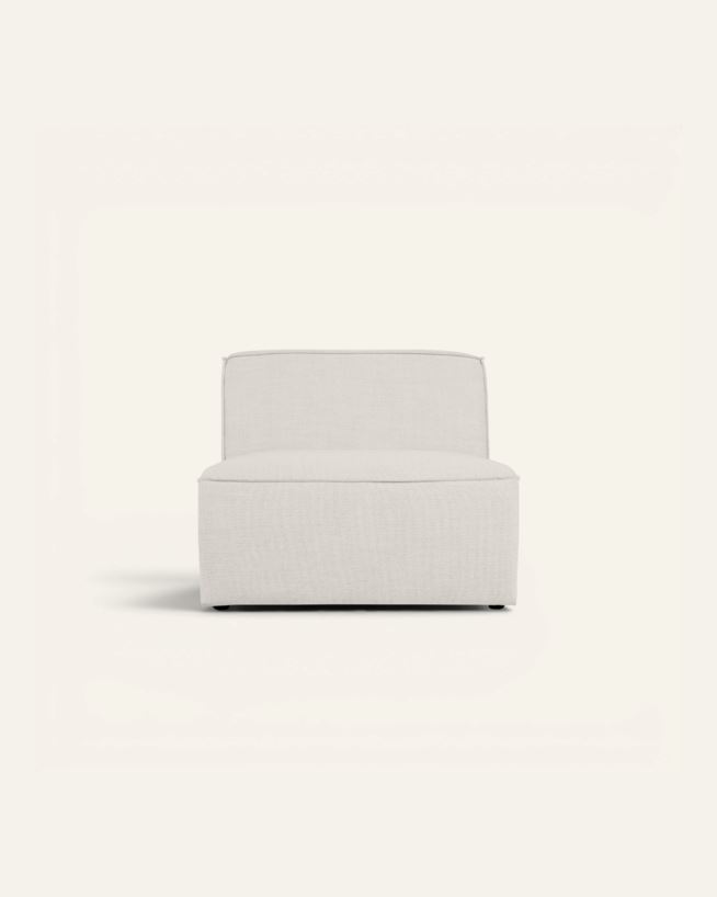Modul 1,5-sits utan armstöd natur - 90x93x73 cm natur - 1