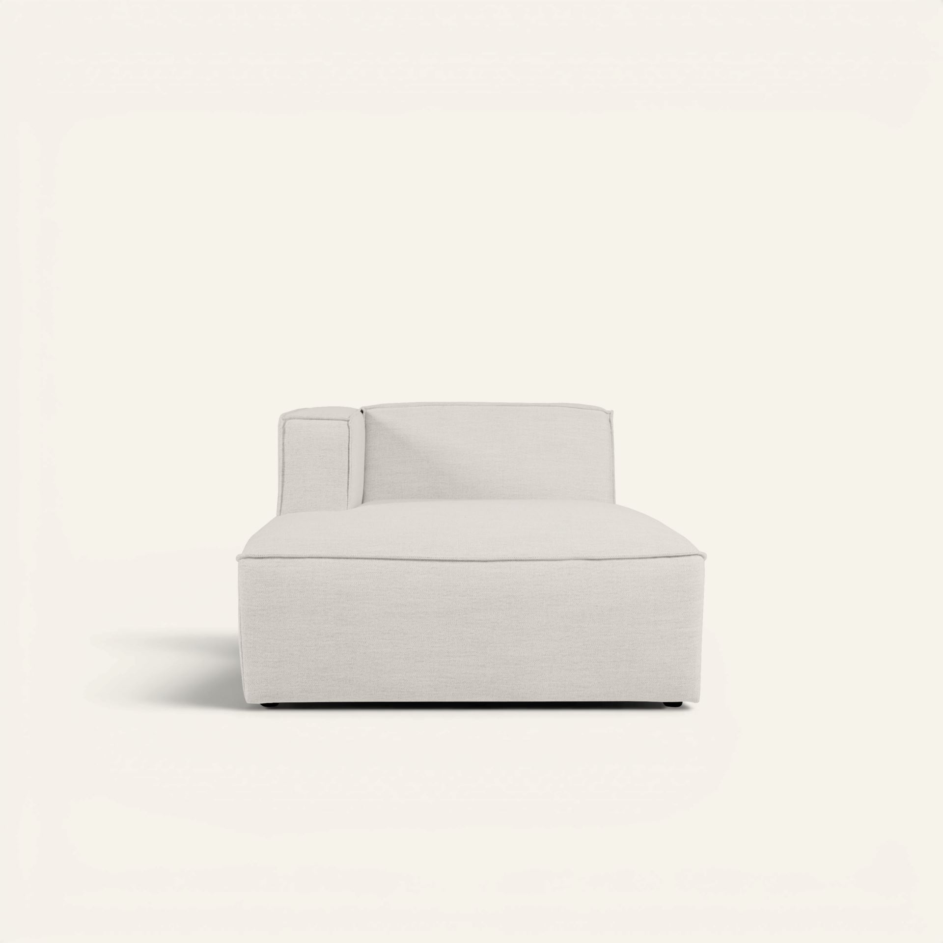 Modul schäslong vänster natur - 154x114x73 cm natur - 1