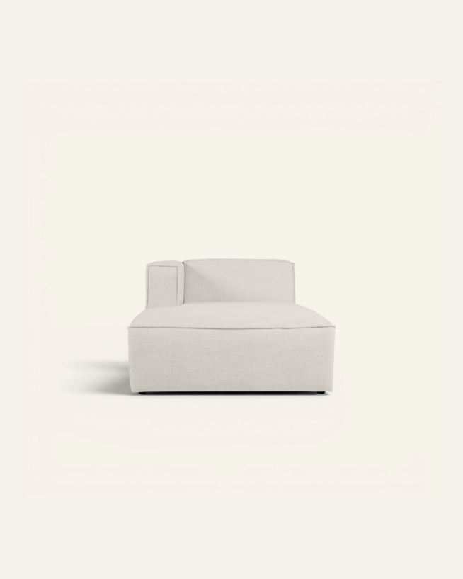 Modul schäslong vänster natur - 154x114x73 cm natur - 1