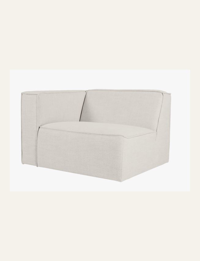 Modul 1,5-sits med vänster armstöd natur - 3