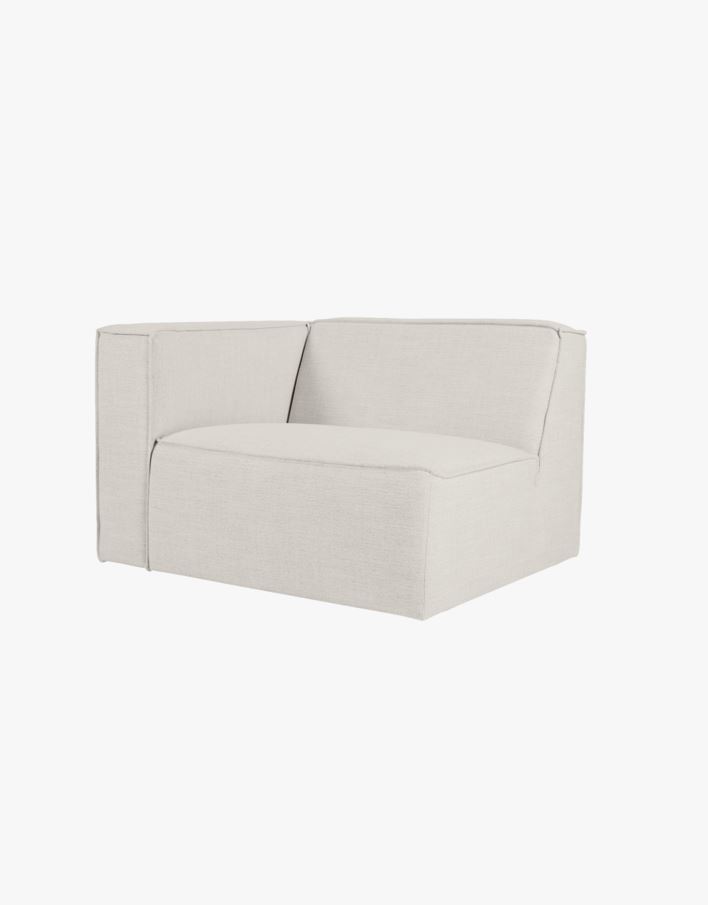 Modulsoffa 1,5 sits m/armstöd vänster natur - 110x93x73 cm natur - 1