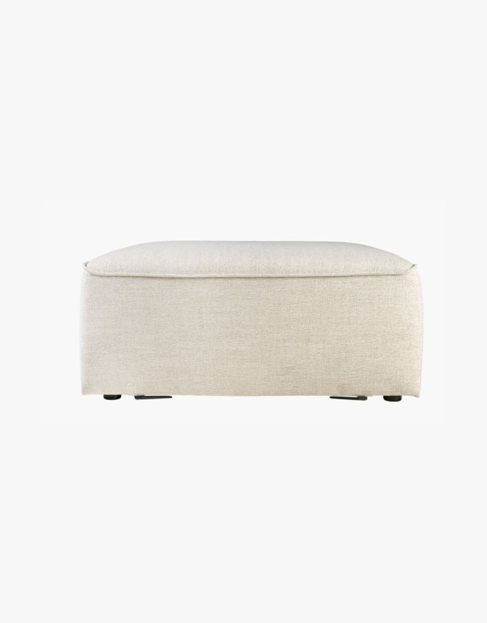Sofamodul pouf liten natur - 93x64x44 cm natur - 1