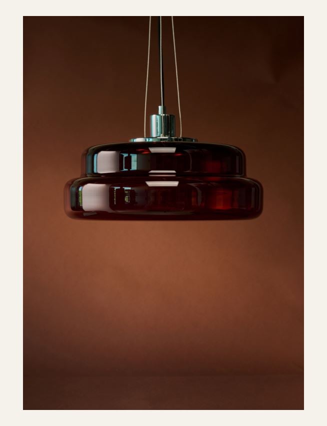 Taklampa mörkröd - 2