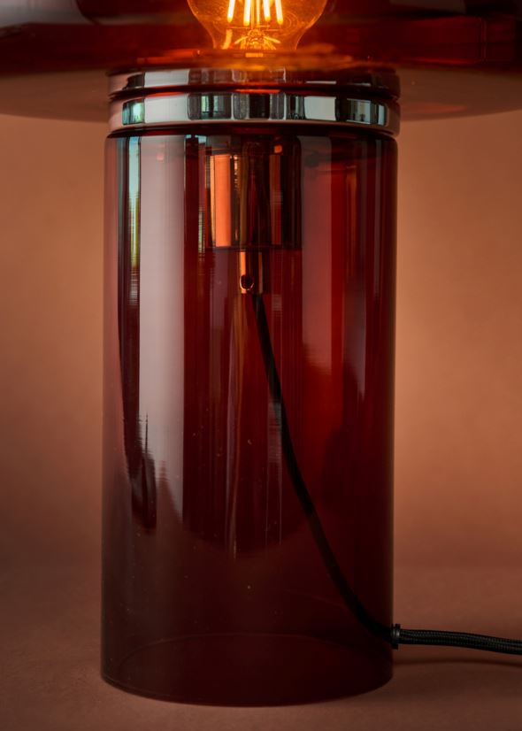 Bordslampa mörkröd - 5
