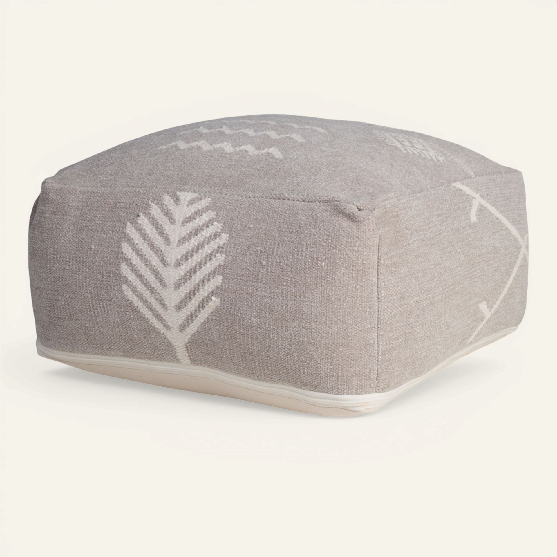 Puff mörk sand - 25x50x50 cm mörk sand - 1