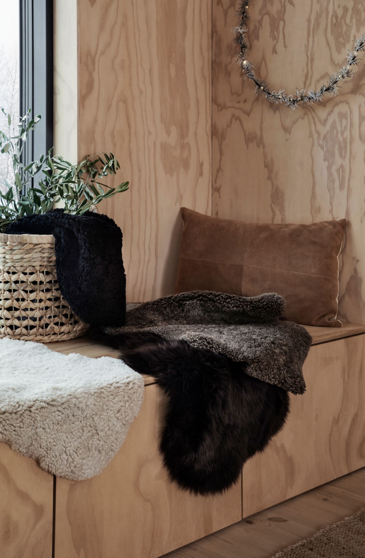 Fårskinn mörkbrun - 6