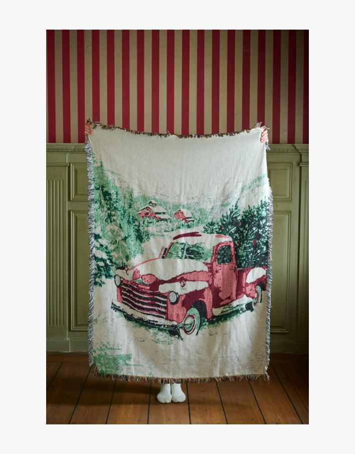 Pläd multi/beige - 130x170 cm multi/beige - 1