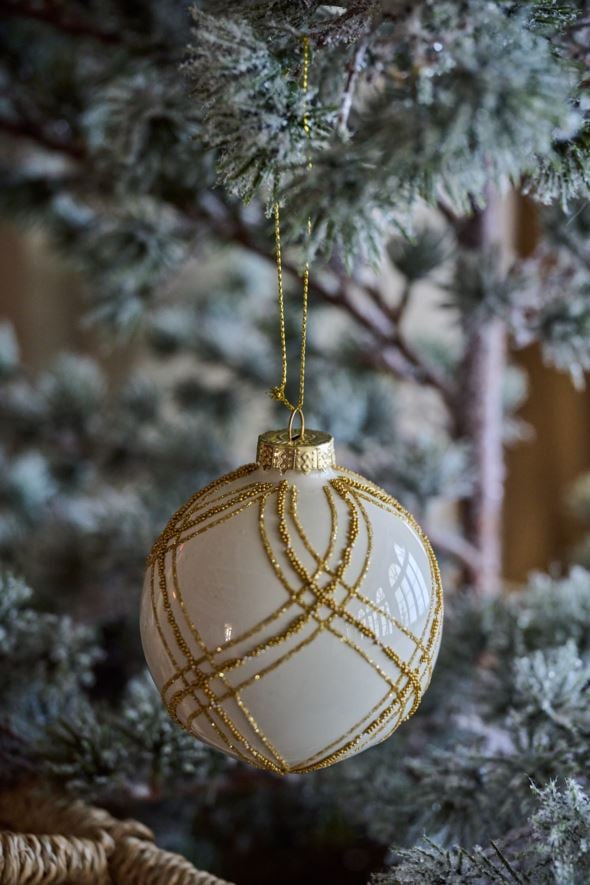 Julgranskula vit - 4