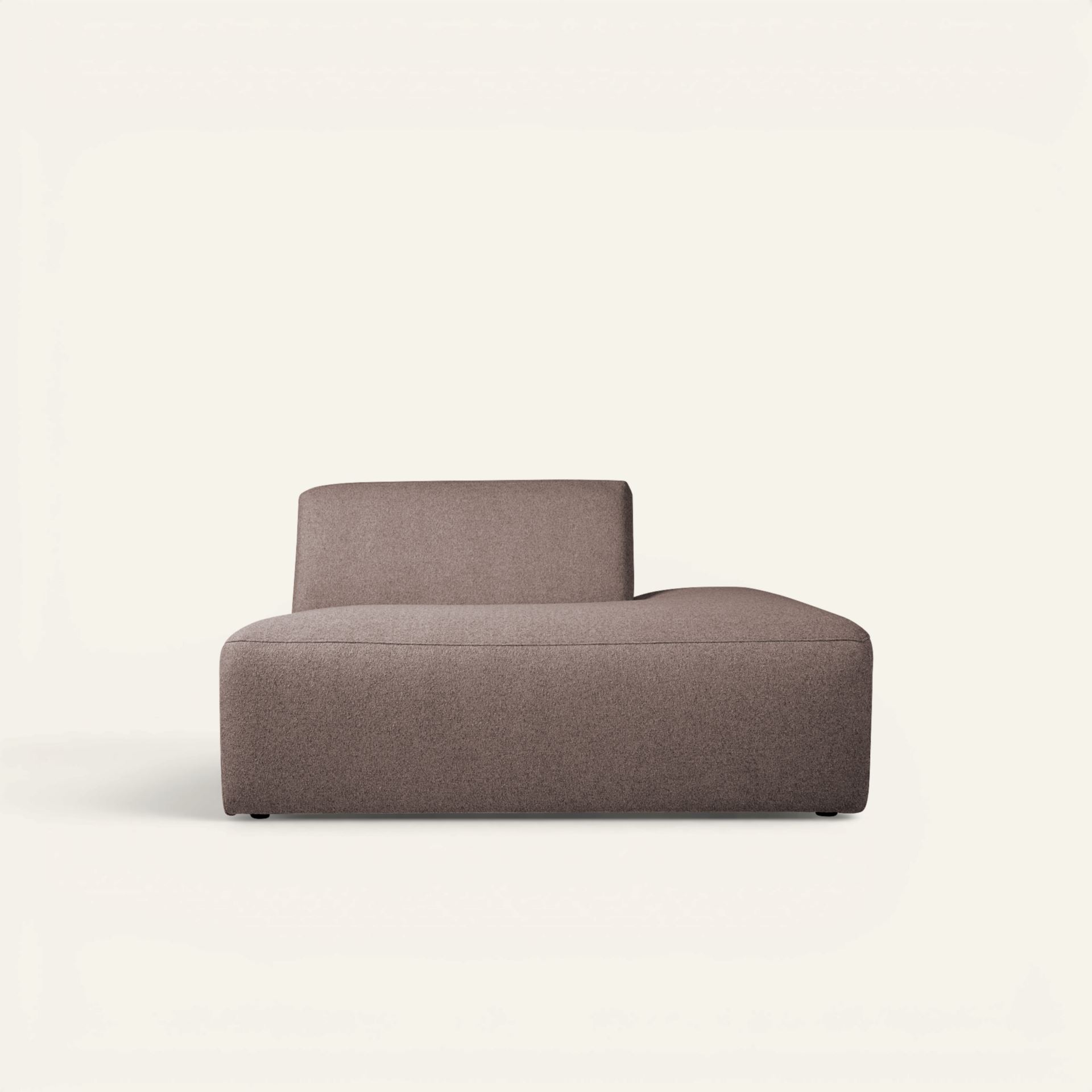 Modul öppen ände höger brun - 134x93x73 cm brun - 1