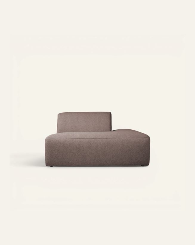Modul öppen ände höger brun - 134x93x73 cm brun - 1