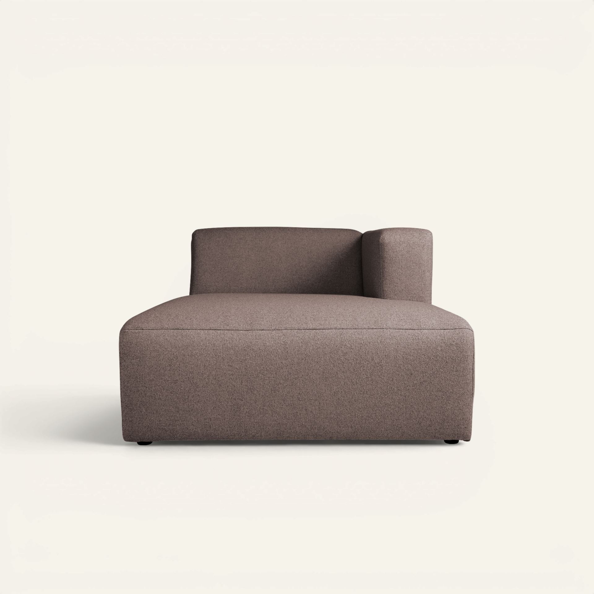 Modul schäslong höger brun - 154x114x73 cm brun - 1