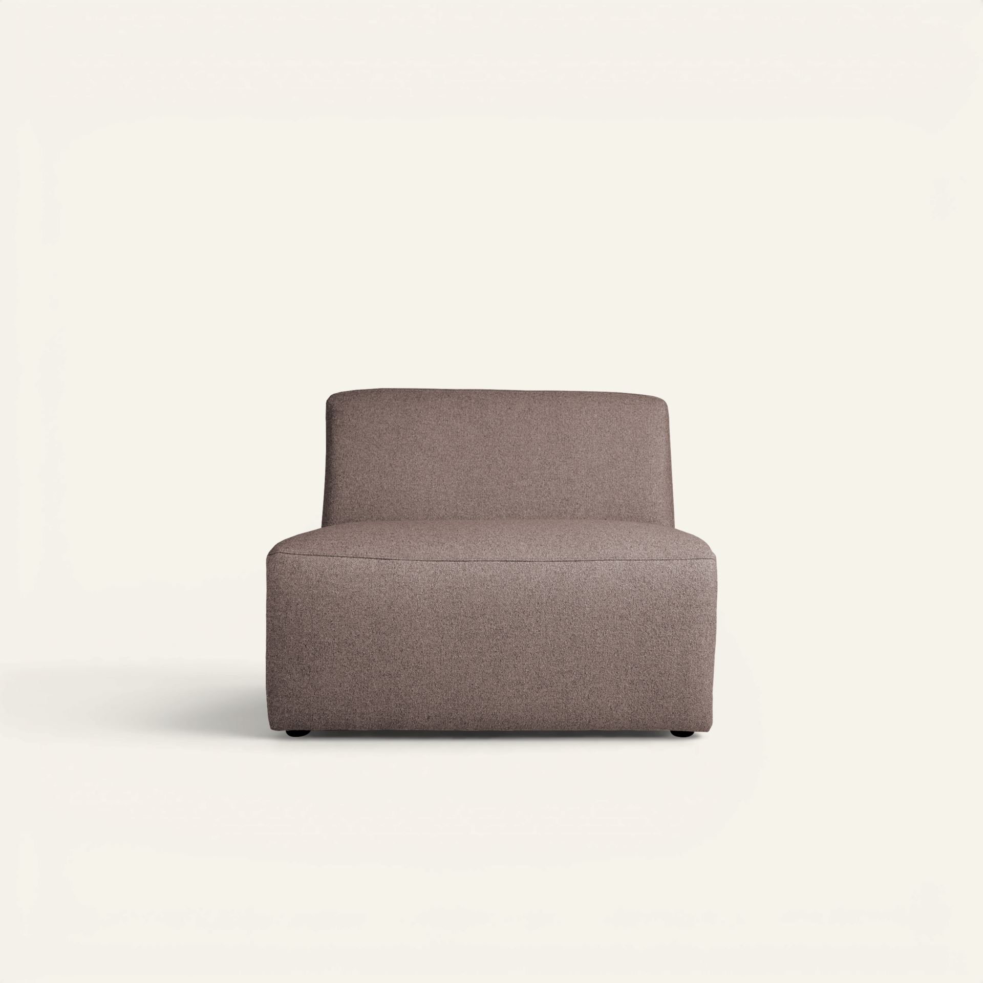 Modul 1,5-sits utan armstöd brun - 90x93x73 cm brun - 1