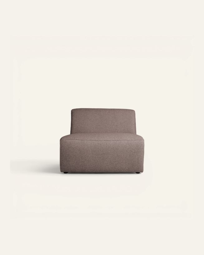 Modul 1,5-sits utan armstöd brun - 90x93x73 cm brun - 1