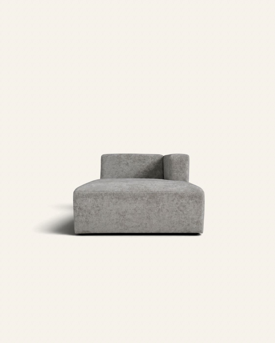 Modul schäslong höger grå - 114x154x73 cm grå - 1