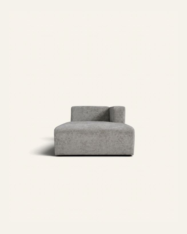 Modul schäslong höger grå - 114x154x73 cm grå - 1