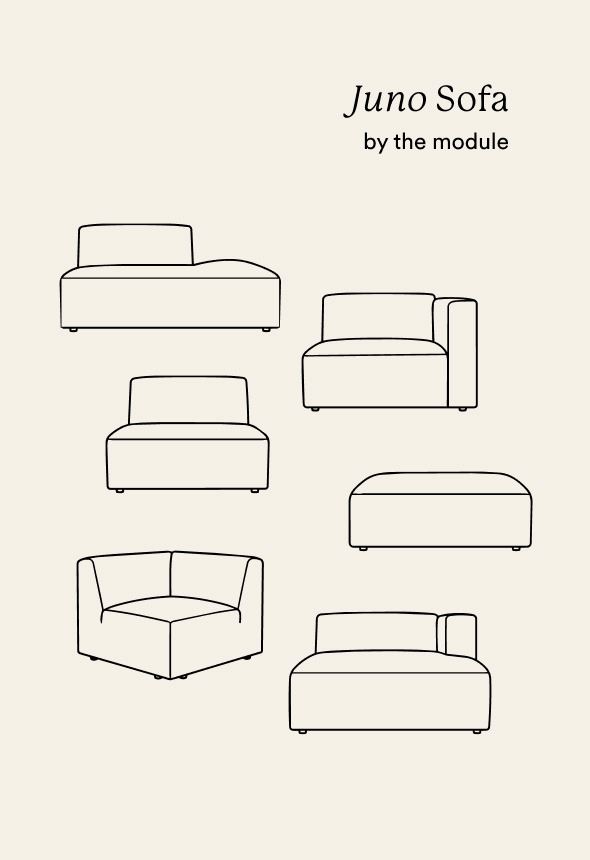 Modul schäslong höger brun - 3