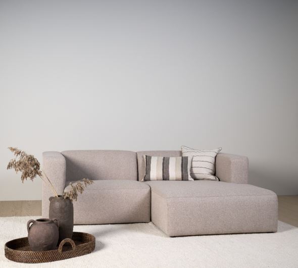 Modul 1,5-sits med vänster armstöd beige - 10