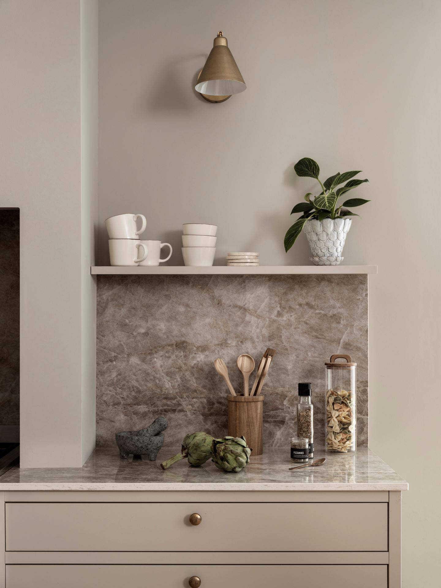 Bestick- och redskapsförvaring natur - 2