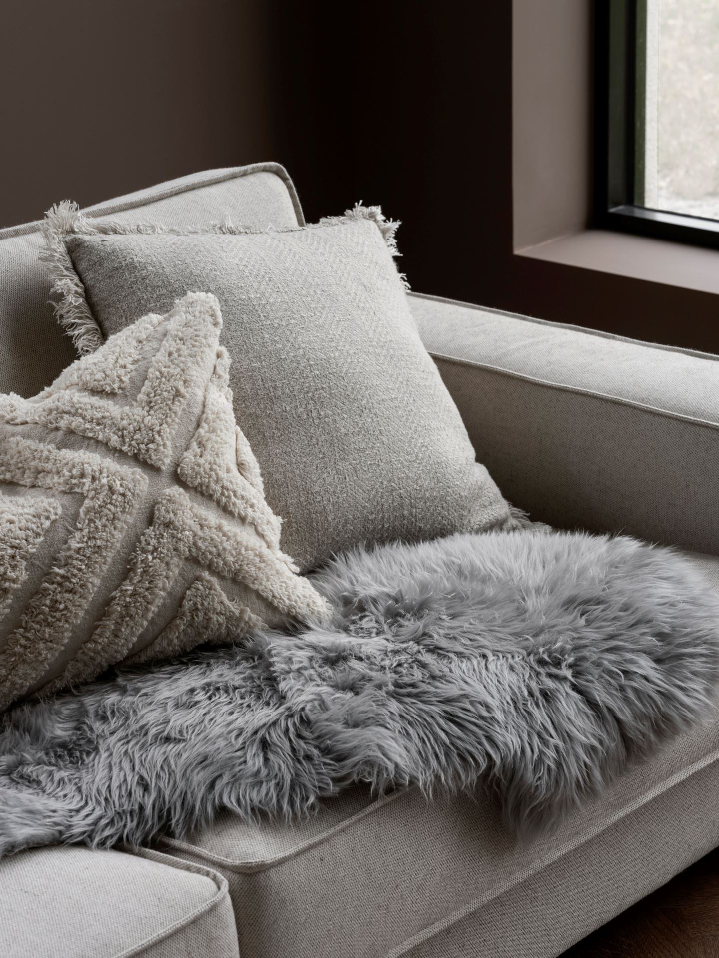 Kuddfodral offwhite - 2