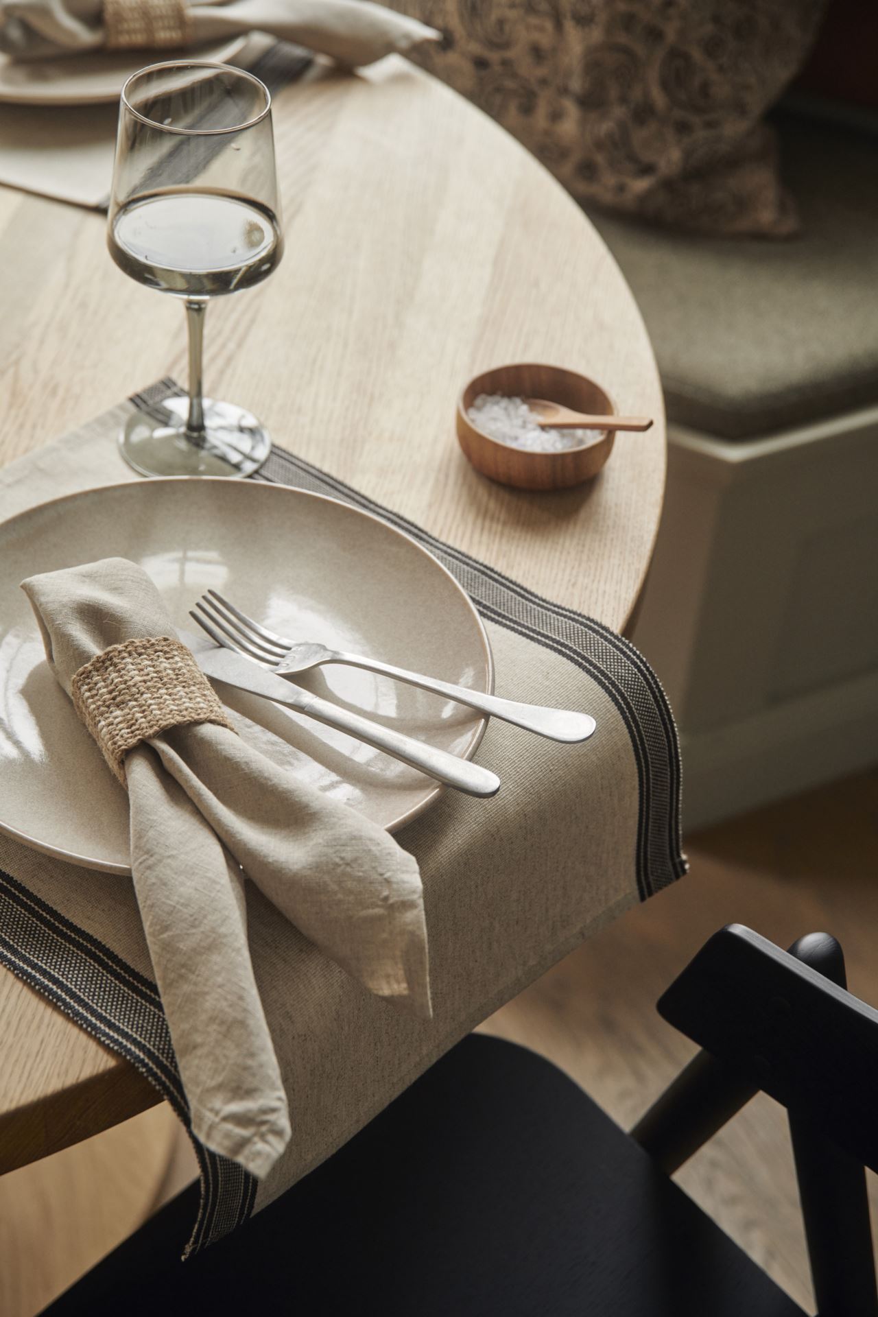 Linneservett  natur - 7