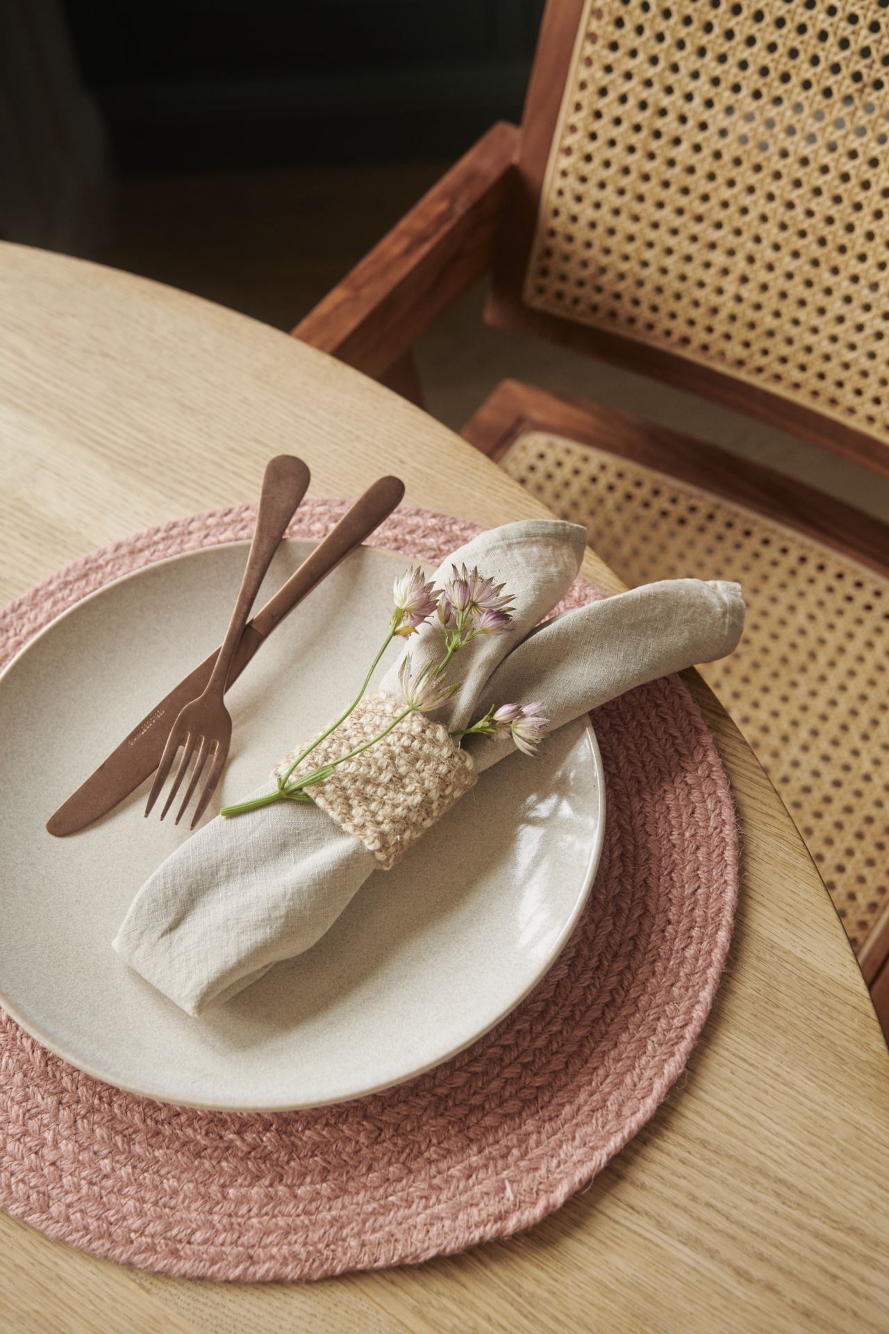 Linneservett  natur - 8