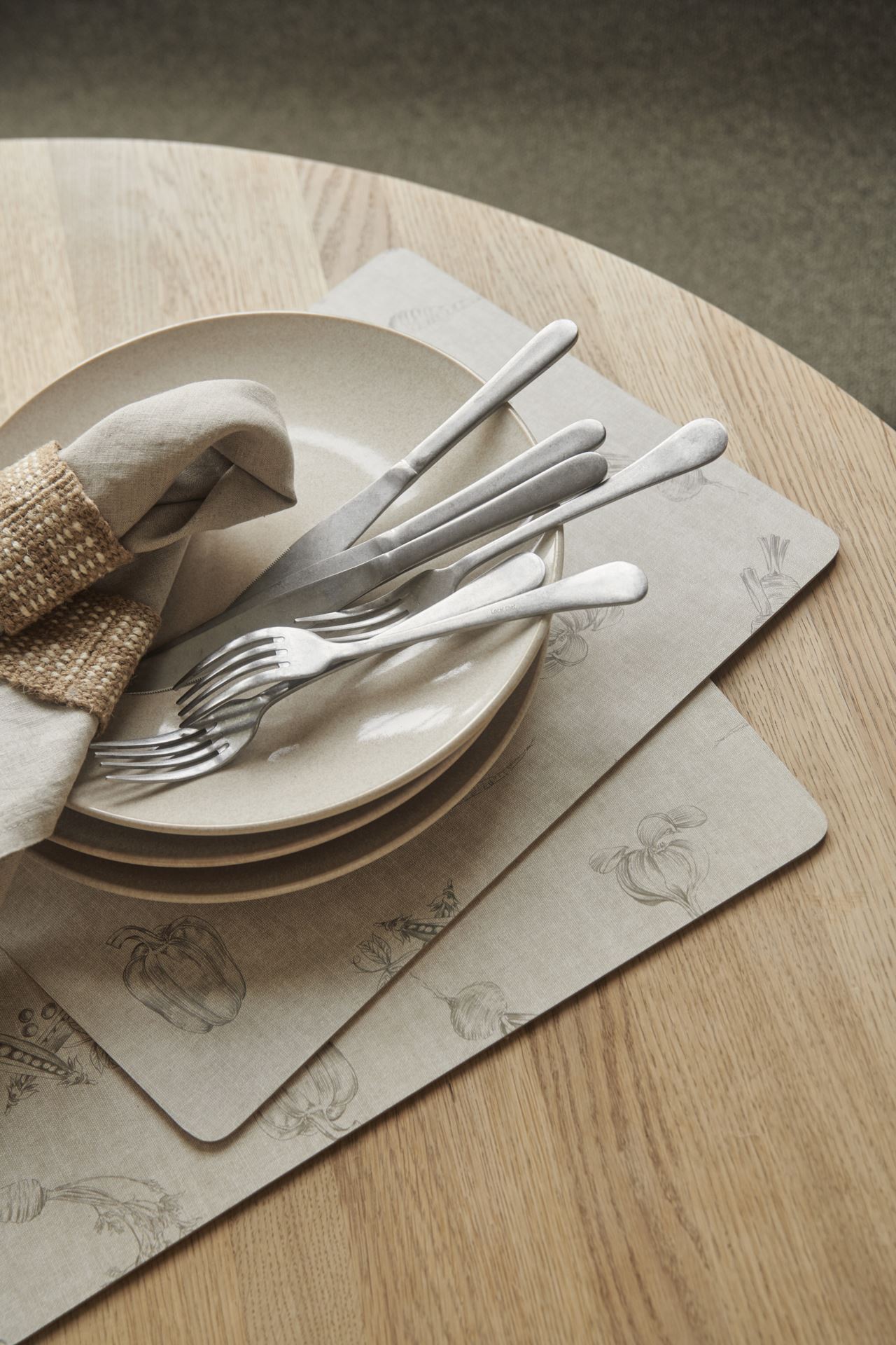 Bestick 4 delar stål - 5