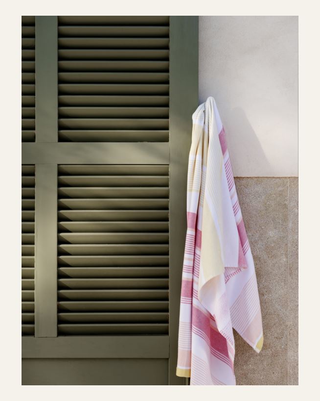 Badlakan multi/gul - 75x150 cm multi/gul - 1