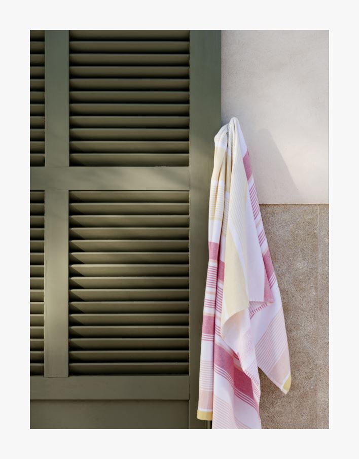 Badlakan multi/gul - 75x150 cm multi/gul - 1