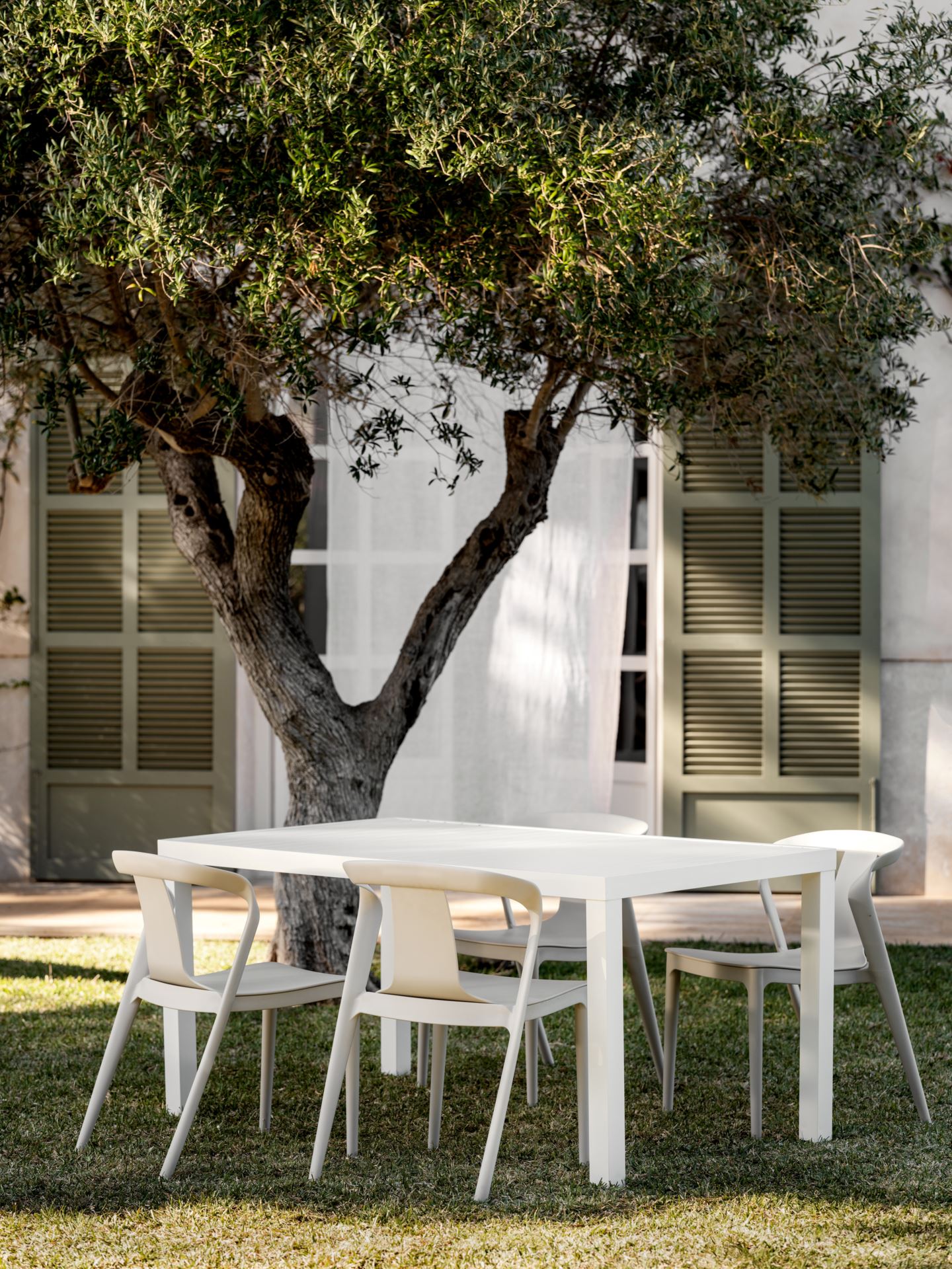 Trädgårdsbord offwhite - 7