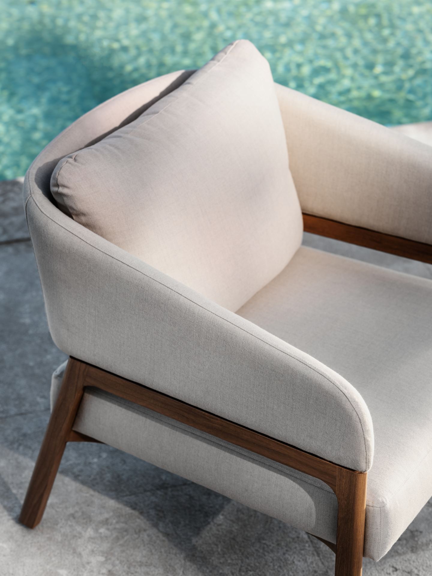 Fåtölj beige - 2