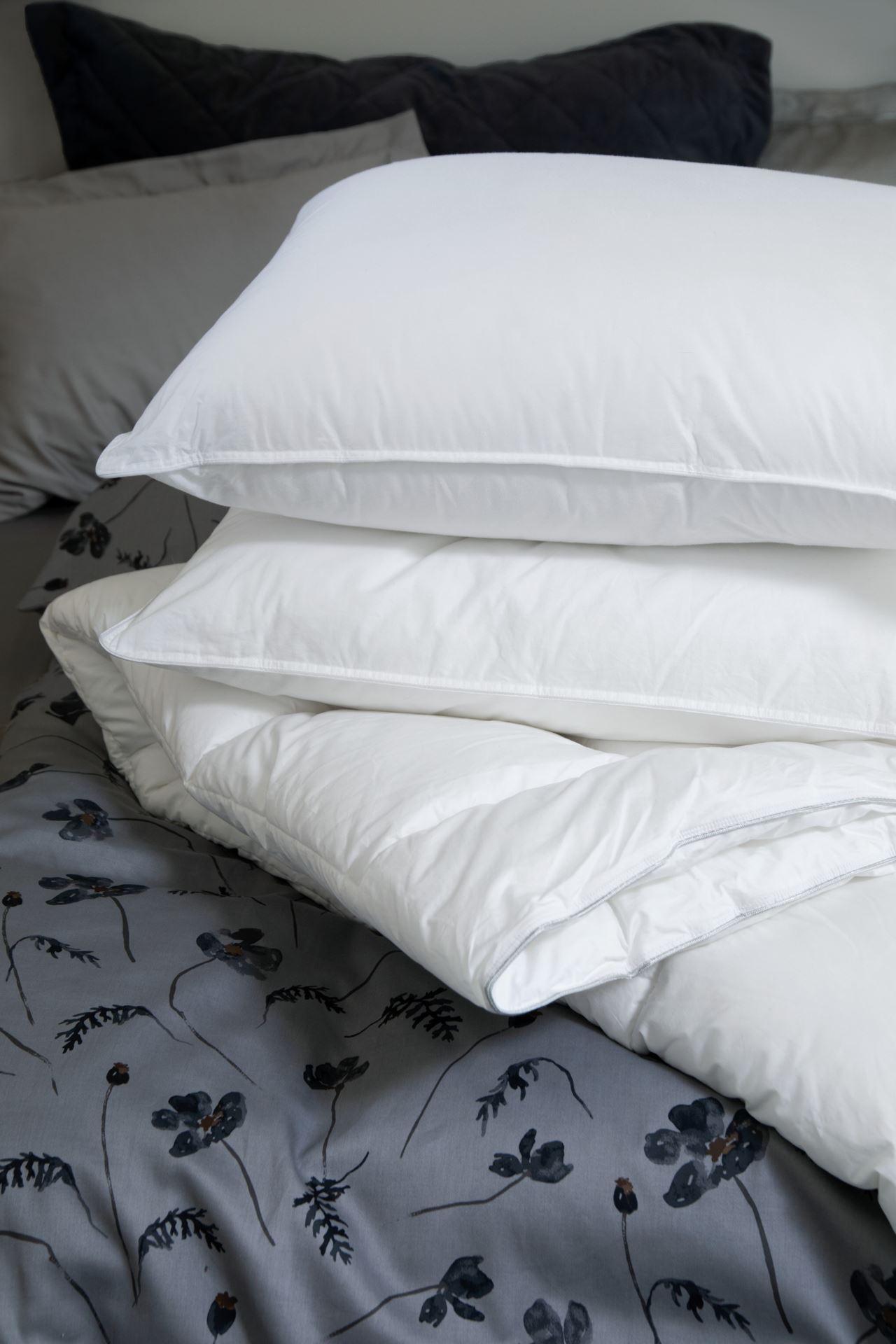 Medelvarmt fibertäcke vit - 5