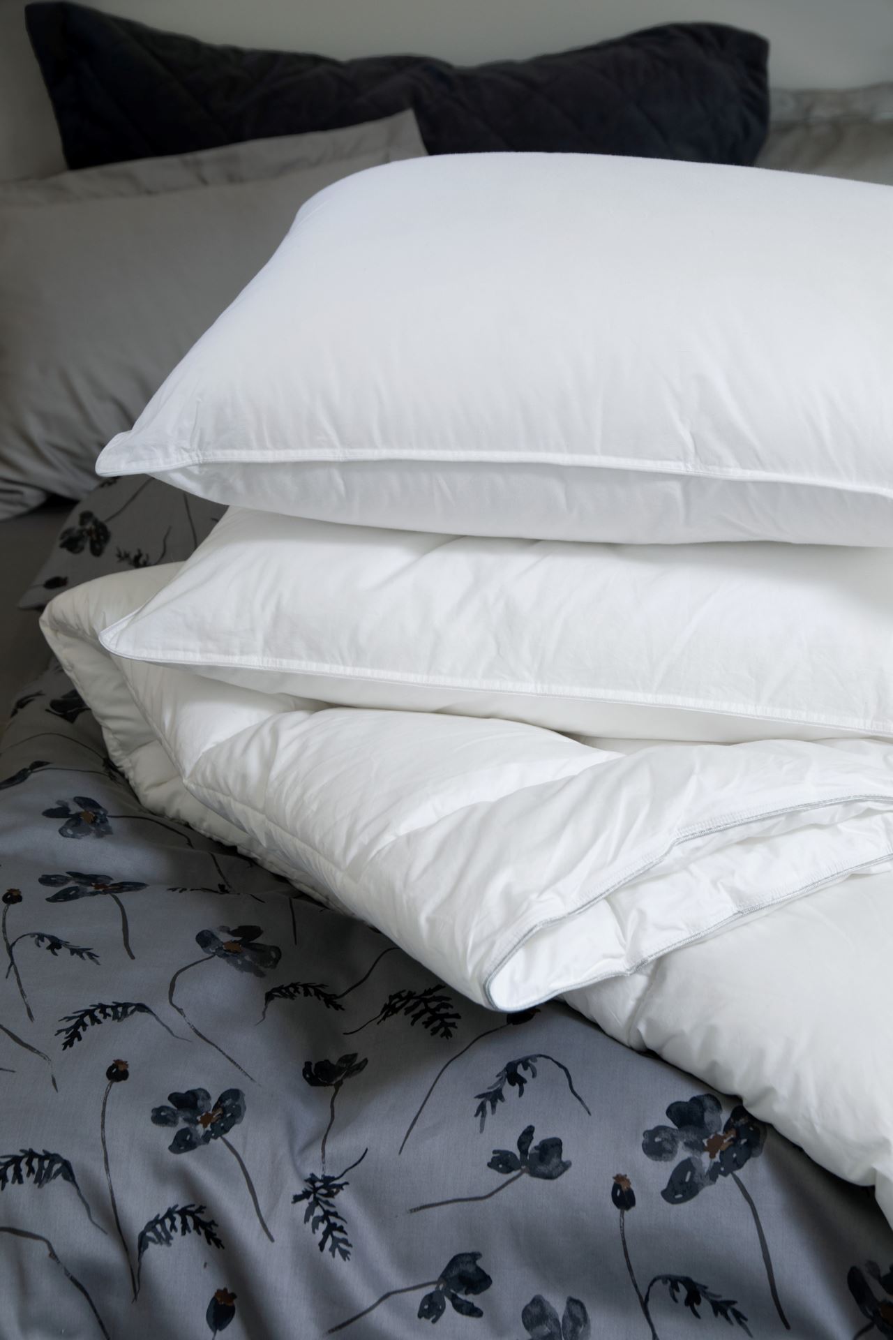 Medelvarmt fibertäcke vit - 5