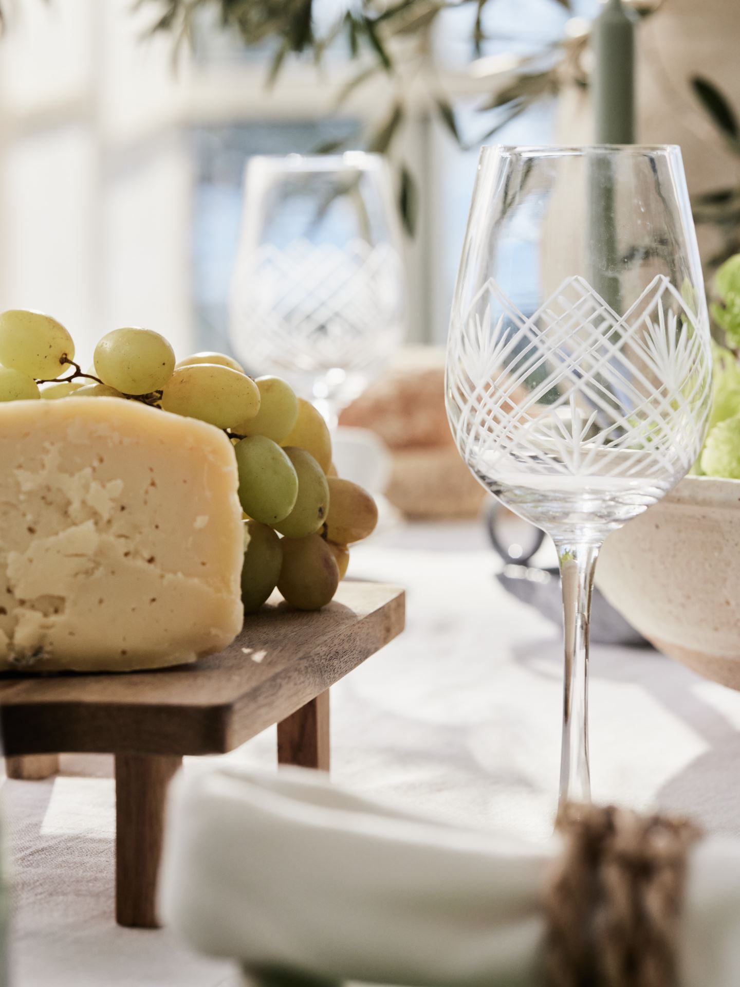 Vitvinsglas transparent - 6