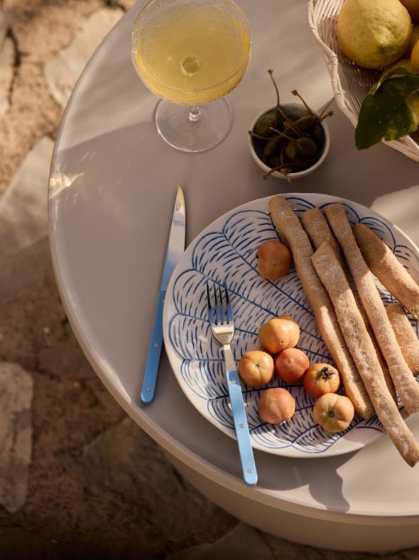 Bestick i 3 delar blå - 2