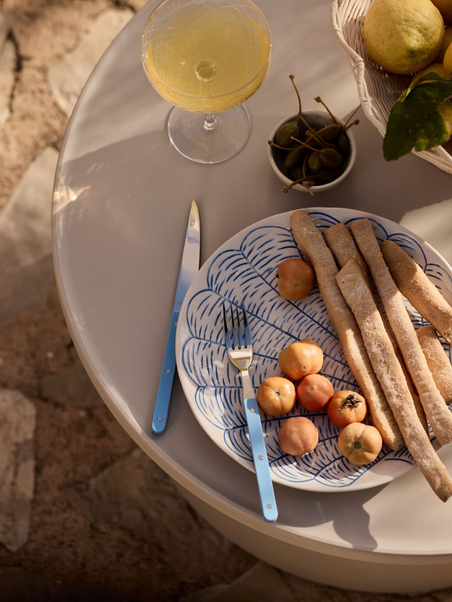 Bestick i 3 delar blå - 2