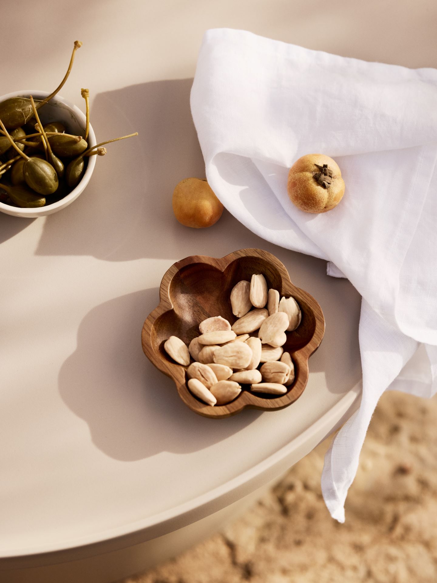 Linneservett vit - 5