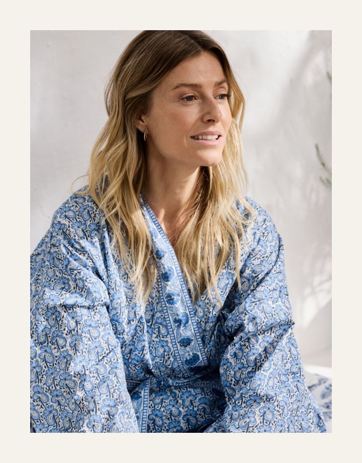 Kimono blå - 3