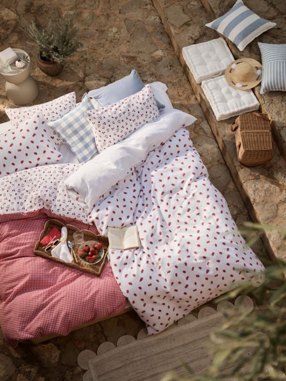 Påslakanset i bäckebölja ljusblå - 2