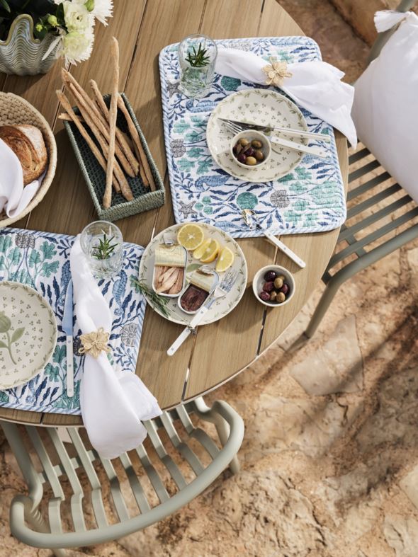 2-pack servettringar natur - 7