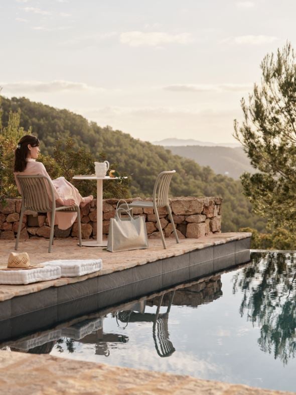 Trädgårdsbord offwhite - 3