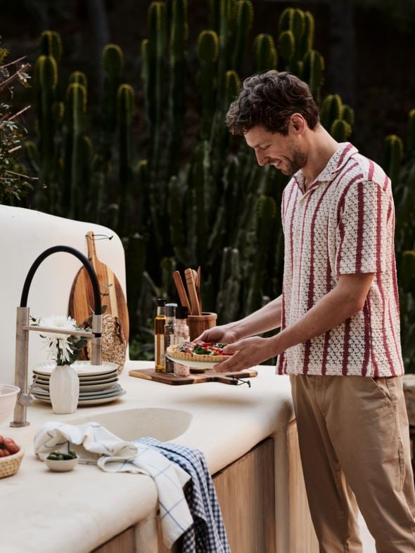 Kökshandduk blå - 4