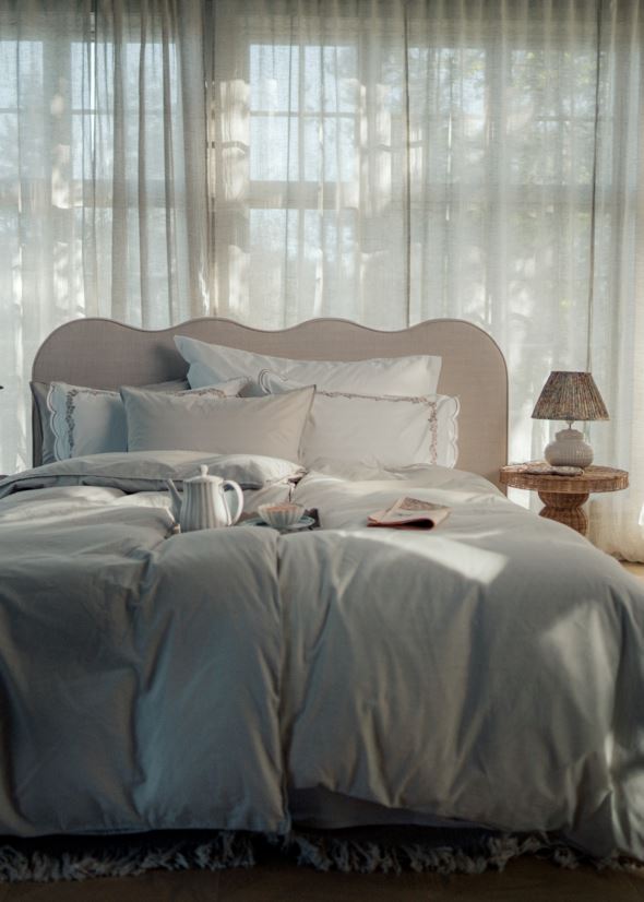 Sänggavel beige - 2