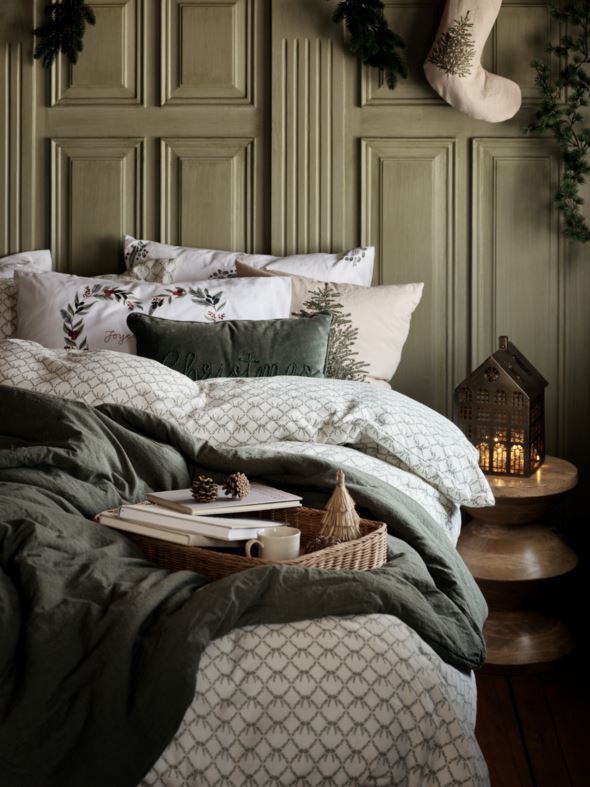 Julstrumpa beige - 2
