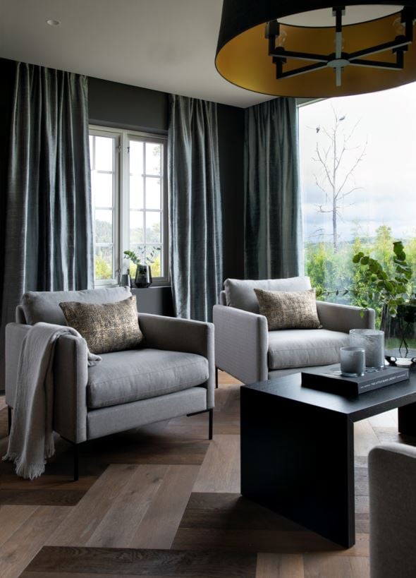 Fåtölj ljusgrå - 4